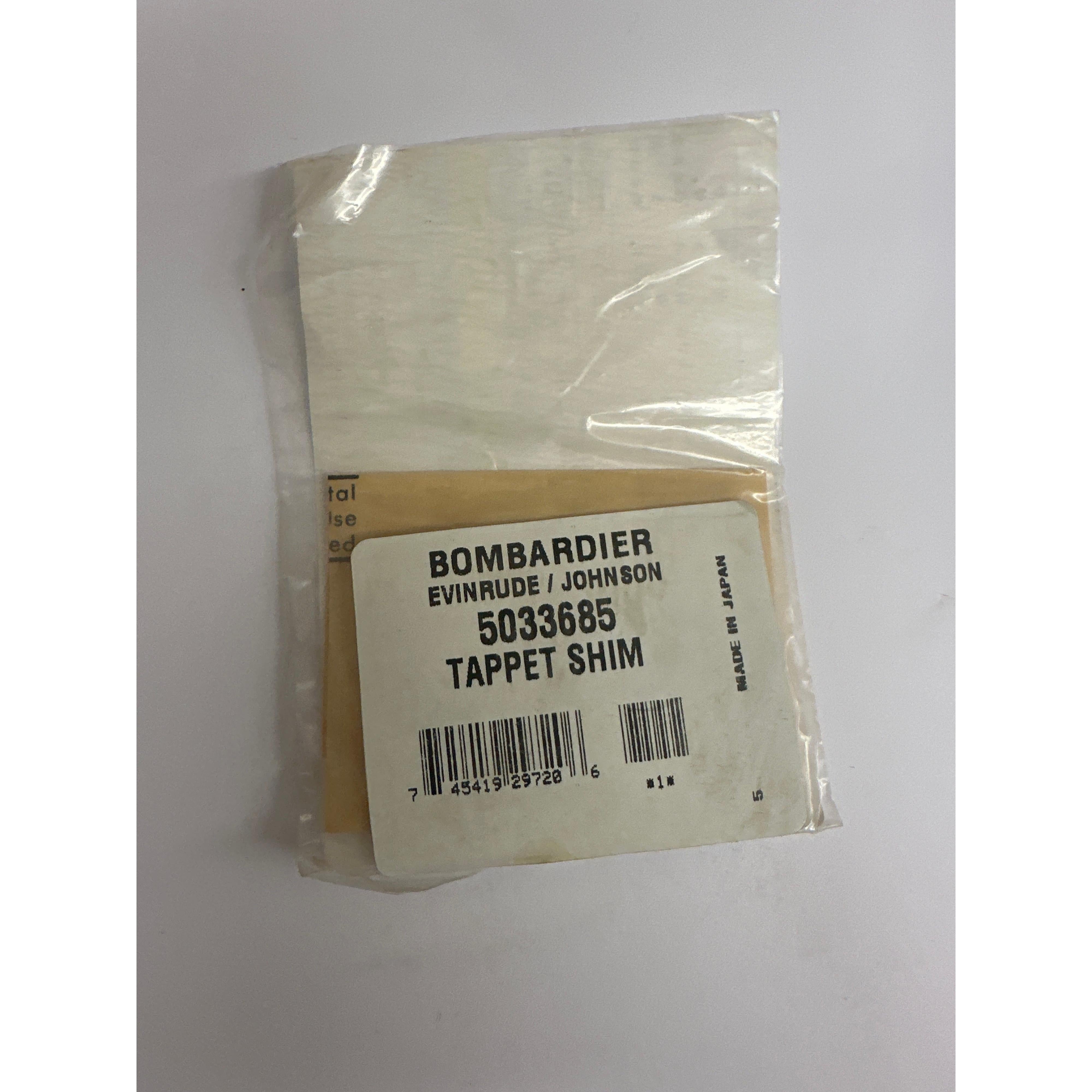 SHIM, TAPPET P/N 5033685