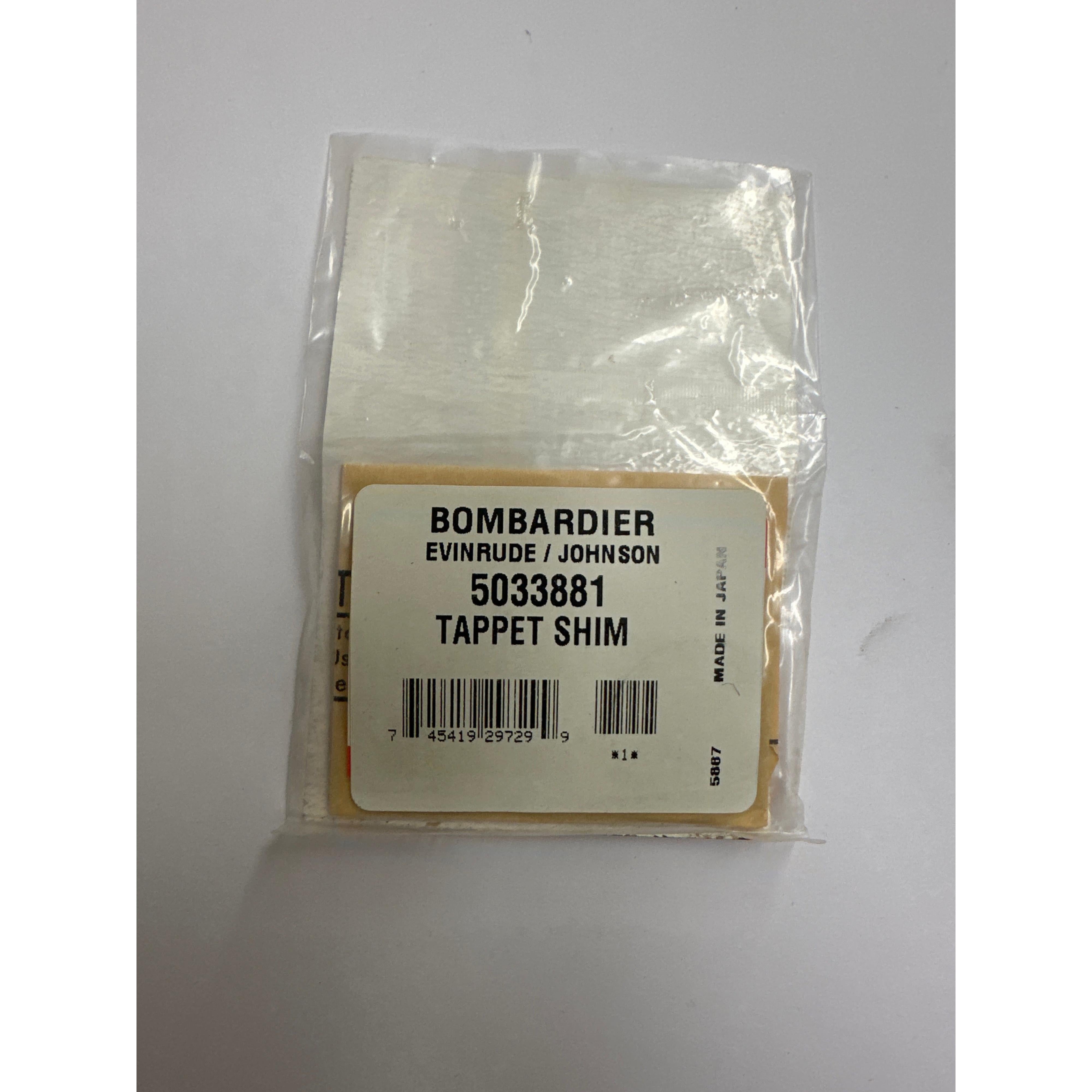 SHIM, TAPPET P/N 5033881
