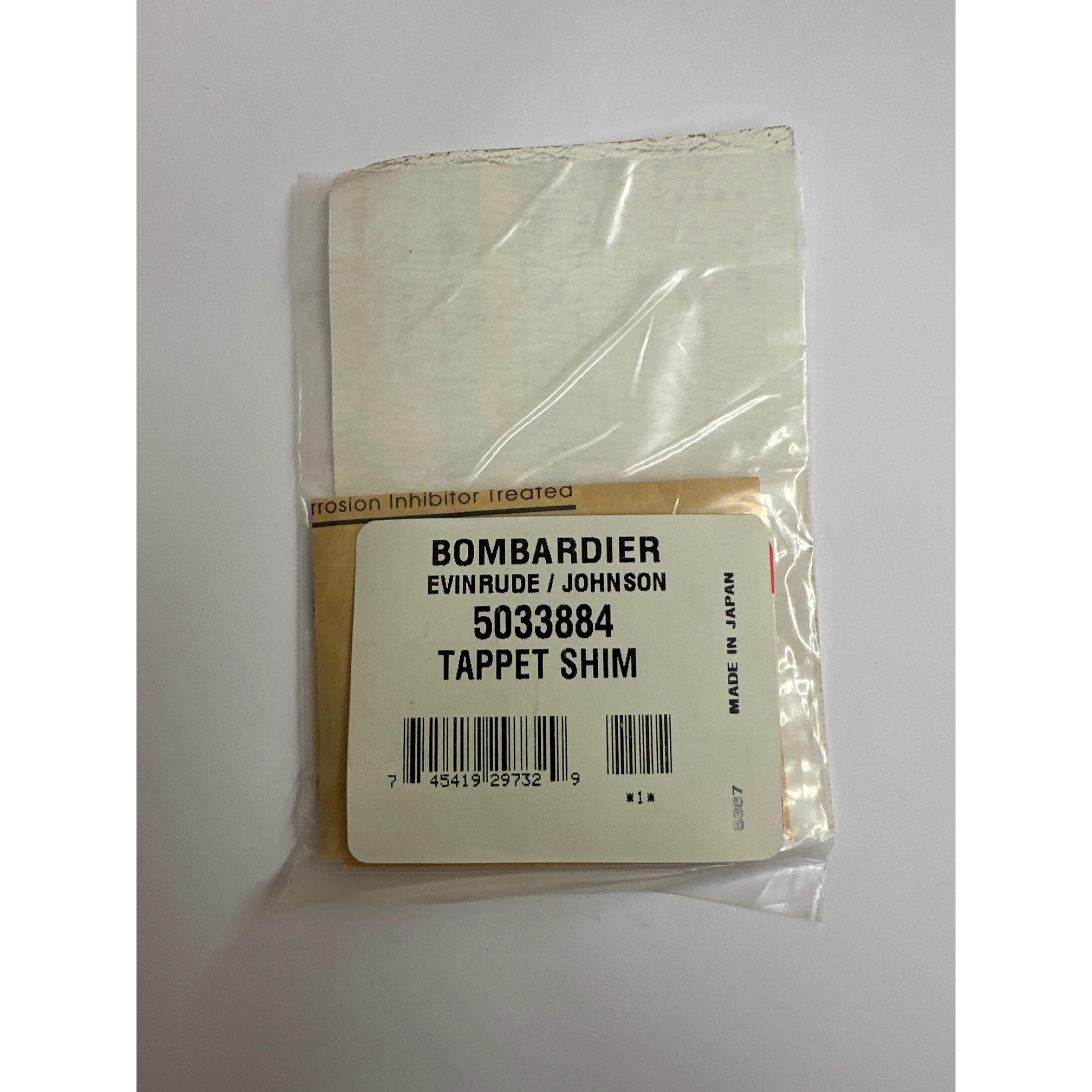 SHIM, TAPPET P/N 5033884