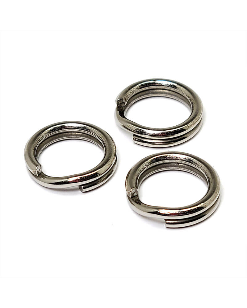 Superline Split Ring, Stainless Steel