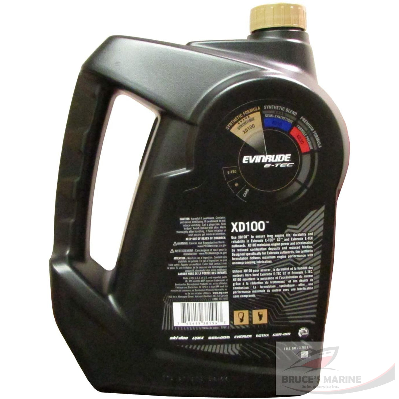 XD100 Oil Gallon 2-Stroke Oil - 0779711