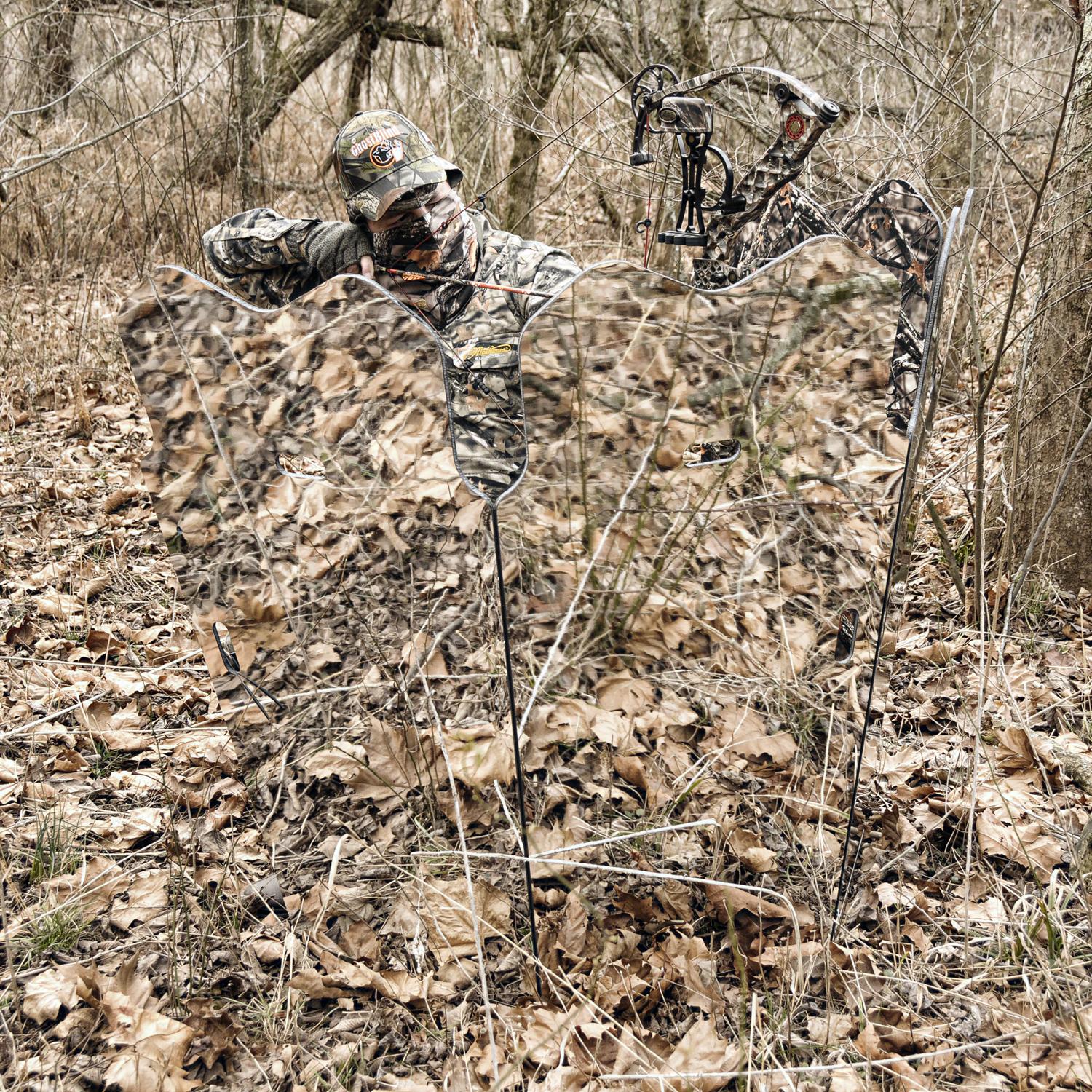 GhostBlind Phantom Reflective Ground Hunting Blind